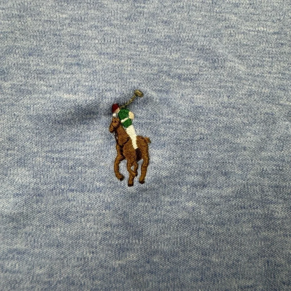 Polo Ralph Lauren Polo Shirt Mens XL Light Blue Pima Soft Touch Short Sleeve